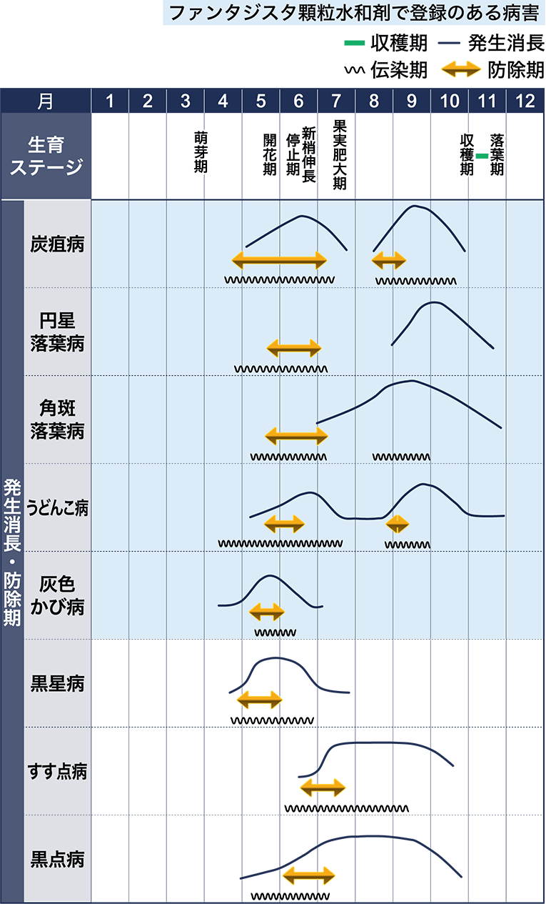 病害虫図鑑　スケジュール